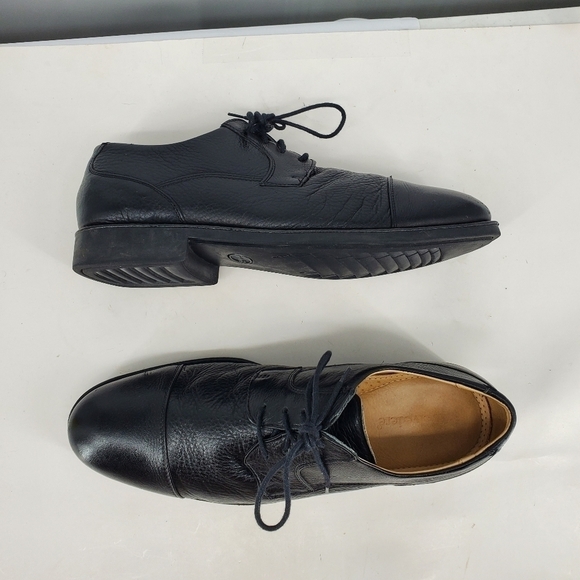 Studio Belvedere Shoe Mens 11 D Duke Cap Toe Black Oxfords main image 5